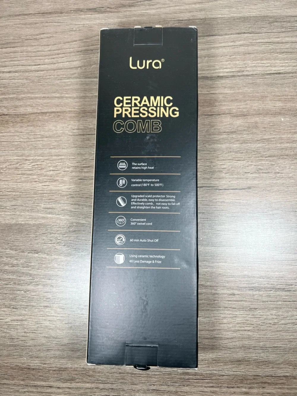 Lura Professional Ceramic Hot Pressing Comb